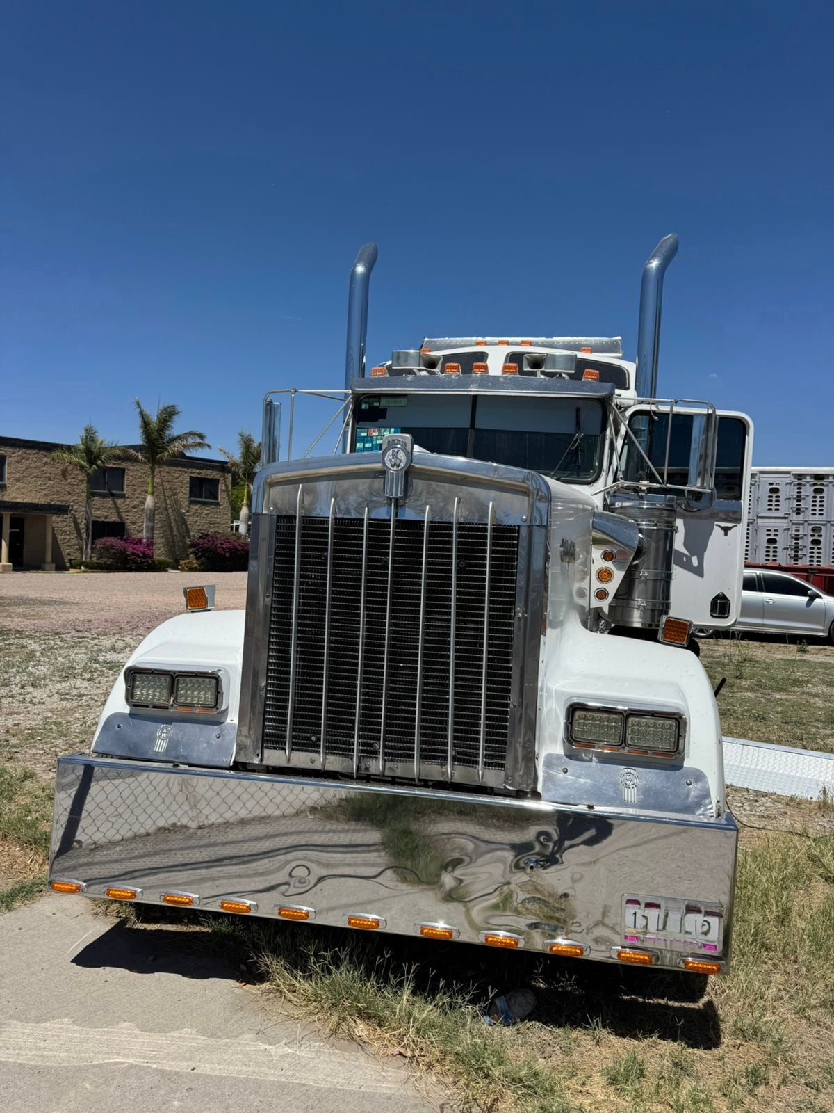 W900 Kenworth Blanco